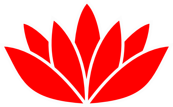 Red Lotus Flower Clip Art HD Cell Phone Wallpapers Free | woliper.com