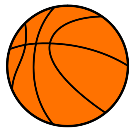 Basketball Borders Clip Art