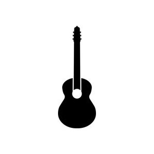 Guitar Stencil - ClipArt Best