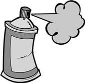 9 spray paint clip art. - Free Clipart Images