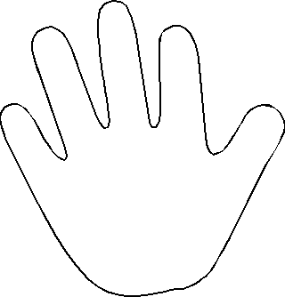 Printable Handprint