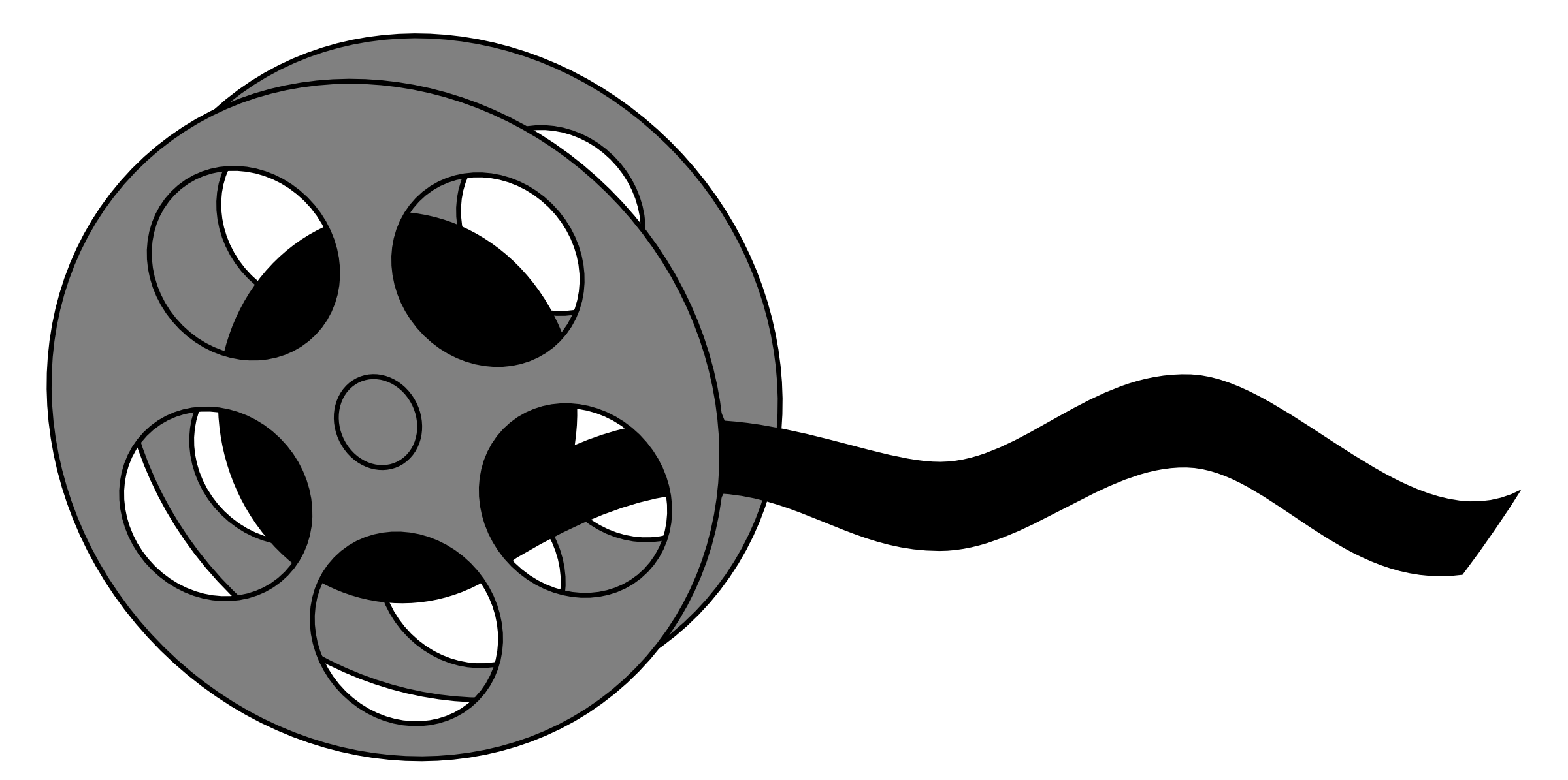 Movie Reel Projector Clipart - Viewing Gallery