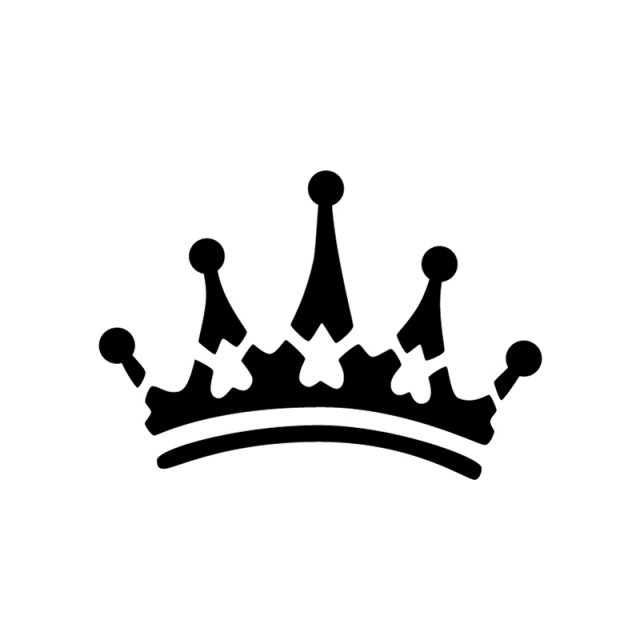 Princess Crown Stencil - ClipArt Best