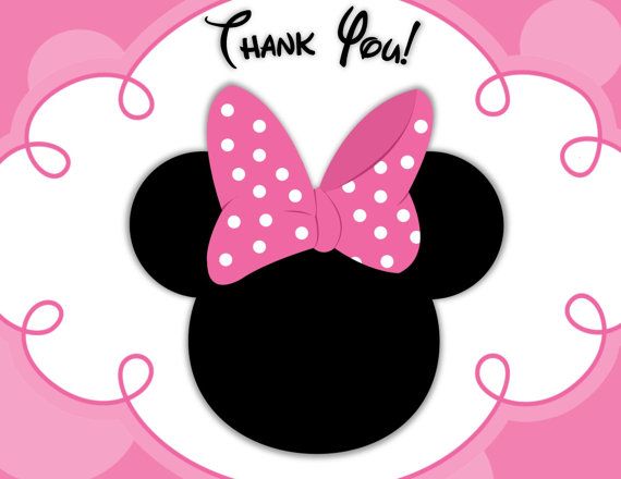 Minnie Mouse Silhouette Clipart