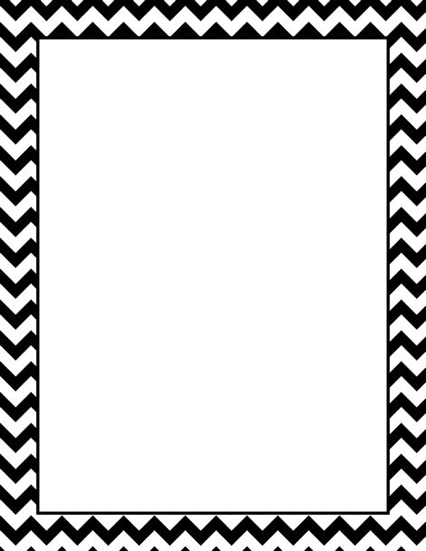 Chevron Page Boarder Clipart