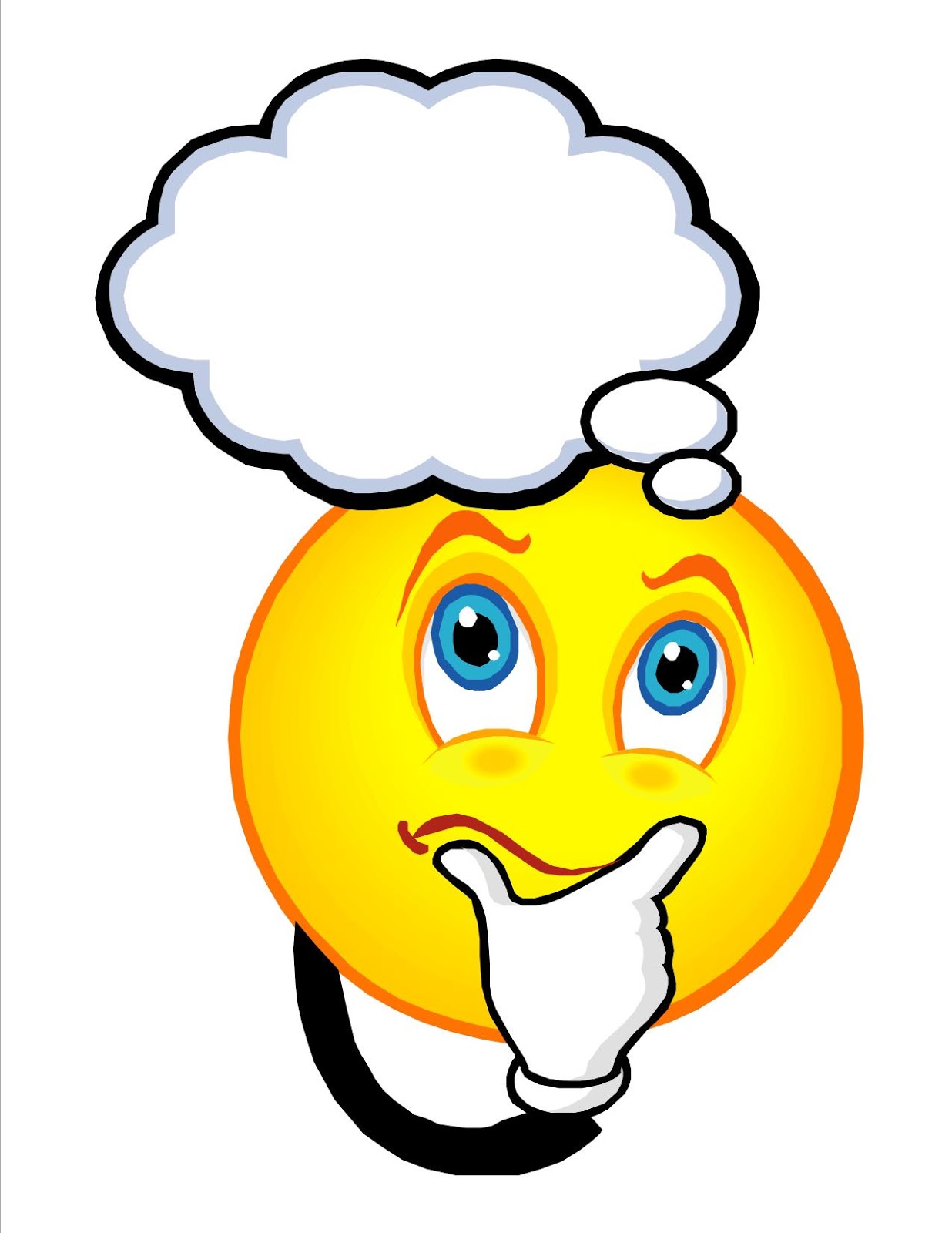 Clipart someone thinking