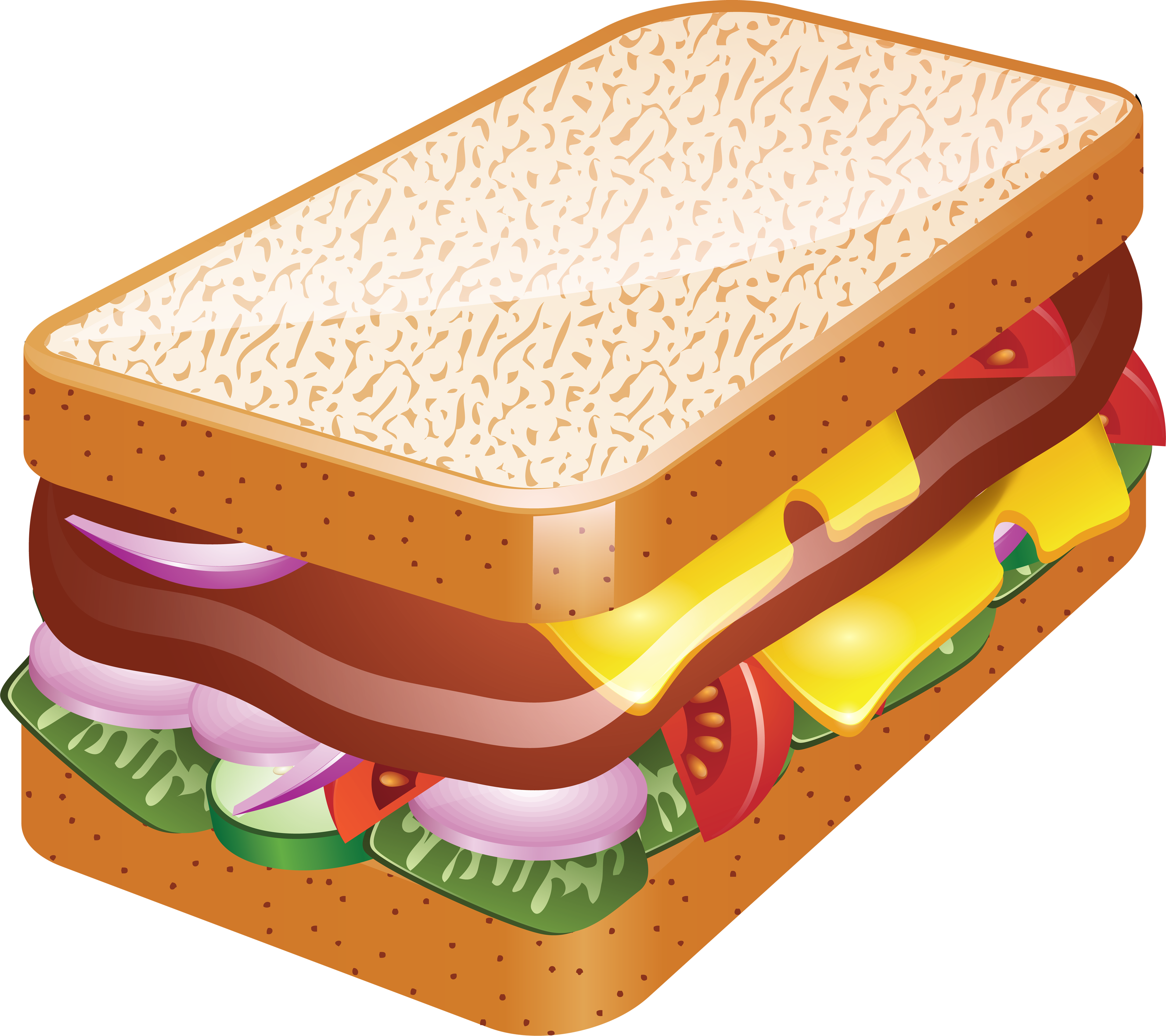 Sandwich Clip Art Free - Free Clipart Images