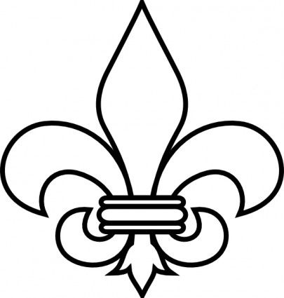 1000+ images about Fleur De Lis & Saints | Clip art ...