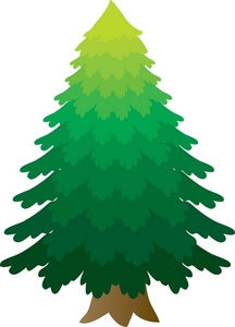 Pine Trees Clip Art - Tumundografico