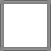 Square photo frame clipart