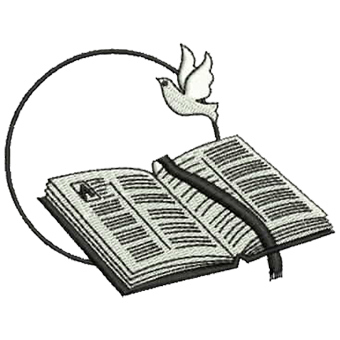 image of a bible opened up clip art