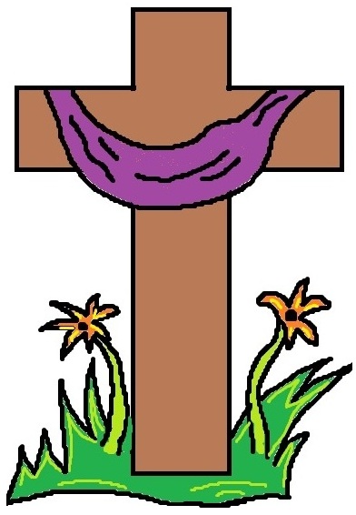 Easter cross clip art