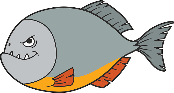 Piranha Cartoon - ClipArt Best