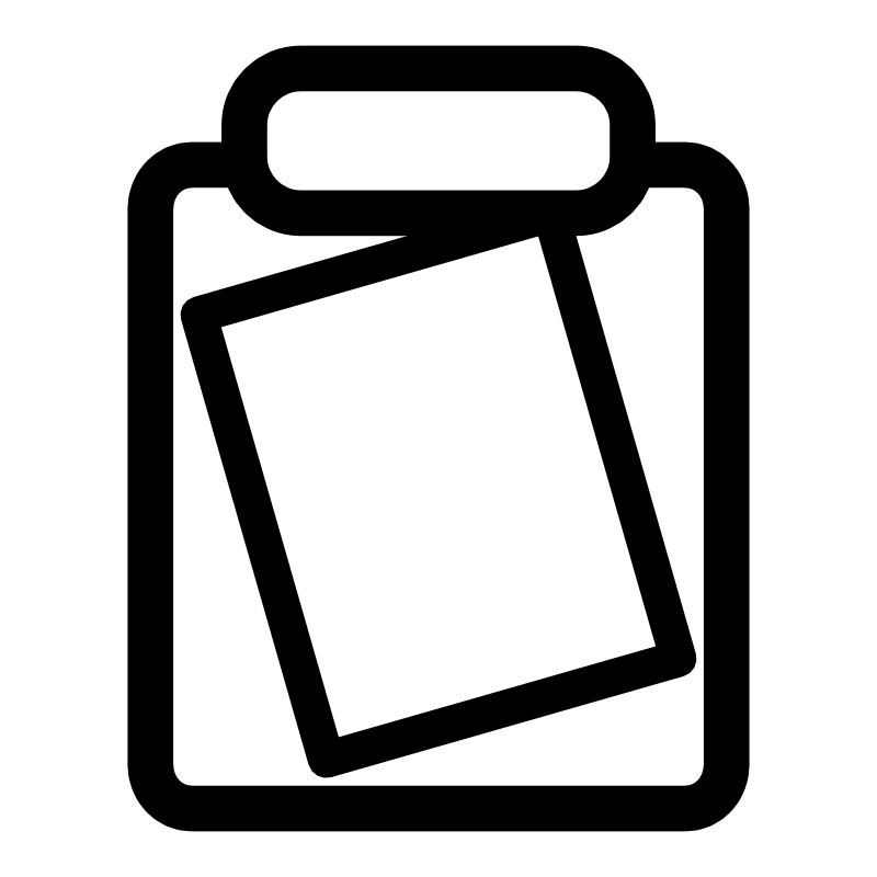 Clipboard Clip Art