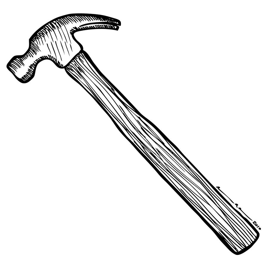 Hammer Drawing - ClipArt Best