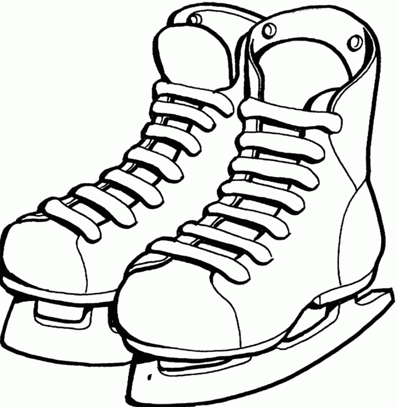 Pictures Of Shoes To Color - AZ Coloring Pages