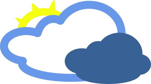 Cloudy Weather Clipart - Free Clipart Images