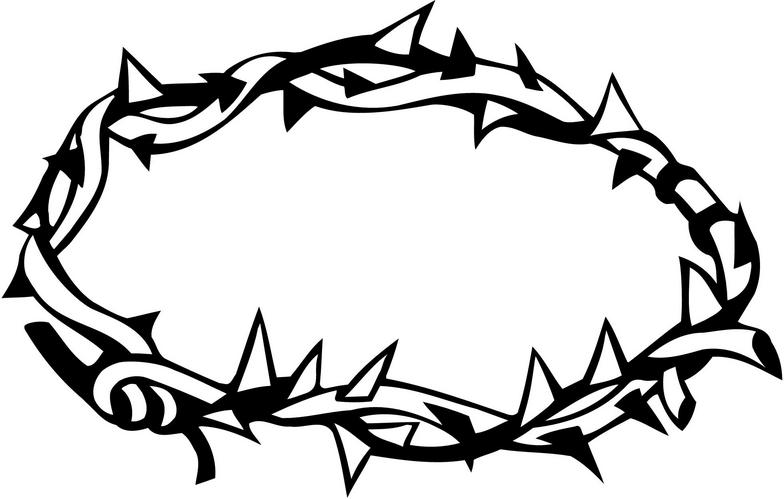 Crown of thorns clipart