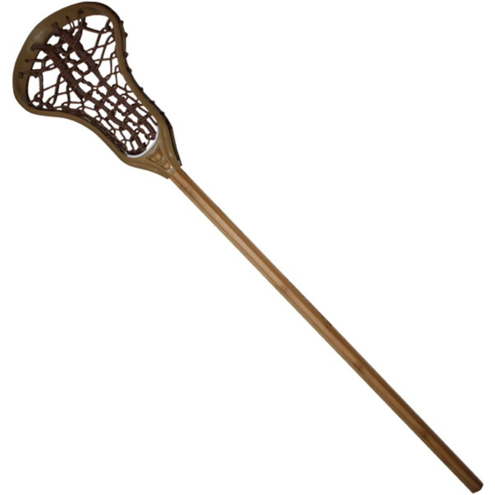 BAMshaft Mini Lacrosse Stick with Real Bamboo Shaft