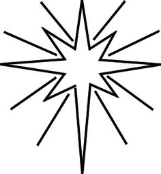 Christmas star clip art