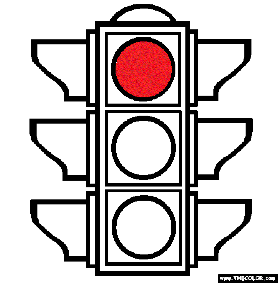 Traffic light clipart free