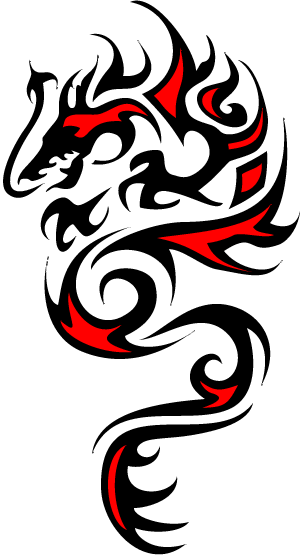 1000+ images about Dragons | Dragon art, Tribal ...