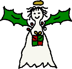 Christmas Angel Tree Clipart