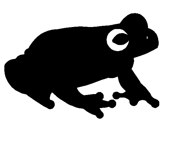 Silhouette Of A Frog - ClipArt Best