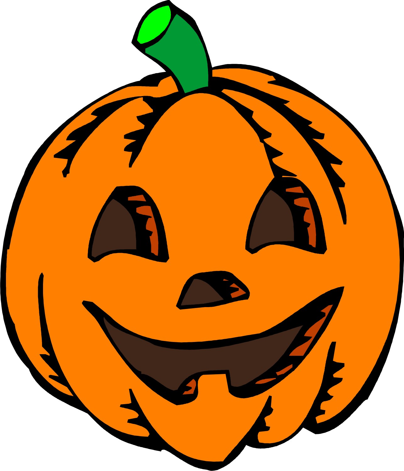 Halloween pumpkins clipart free
