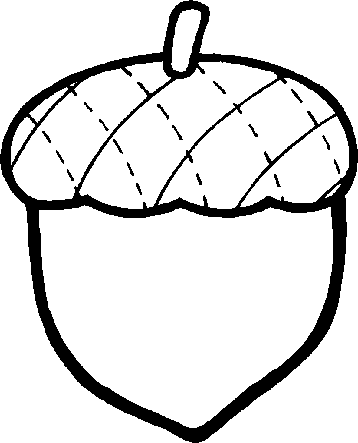 Acorn Black And White Clipart ClipArt Best