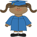 Graduation Clip Art - Kids Graduation - Kindergarten Pre-K Graduation