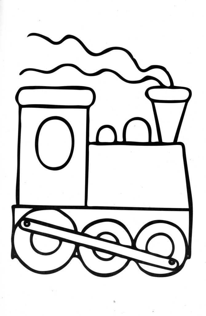 Train Drawings For Kids