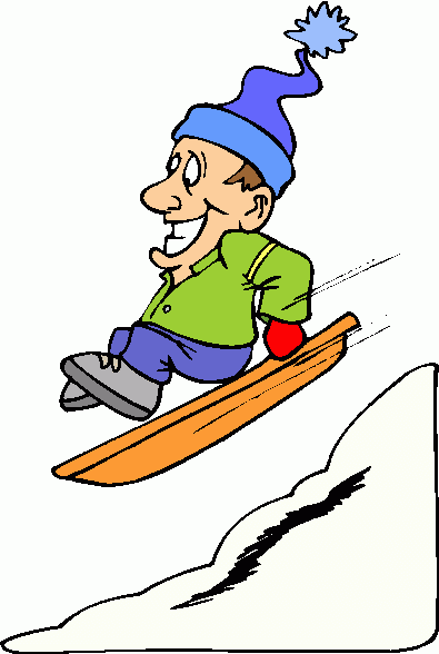 Sledding Clipart - ClipArt Best