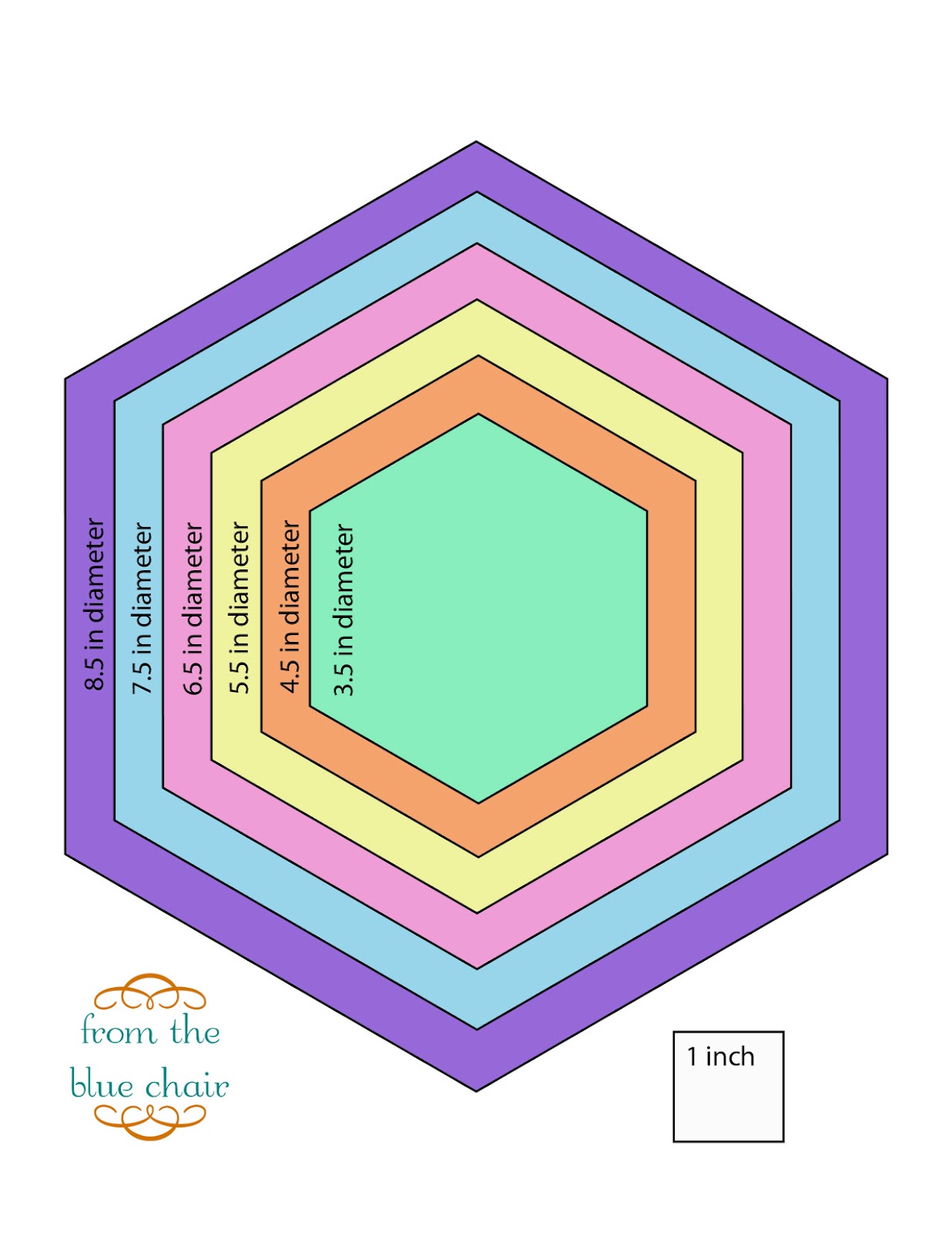 Free Hexagon Templates