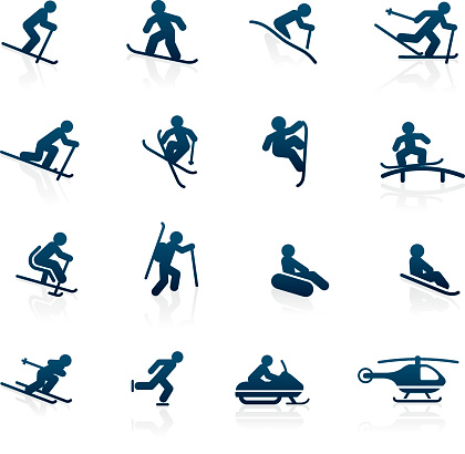 Skiing Clip Art, Vector Images & Illustrations