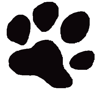 Tiger Paw Black And White - ClipArt Best