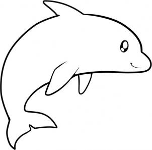 Line Drawing Of Dolphin | Free Download Clip Art | Free Clip Art ...