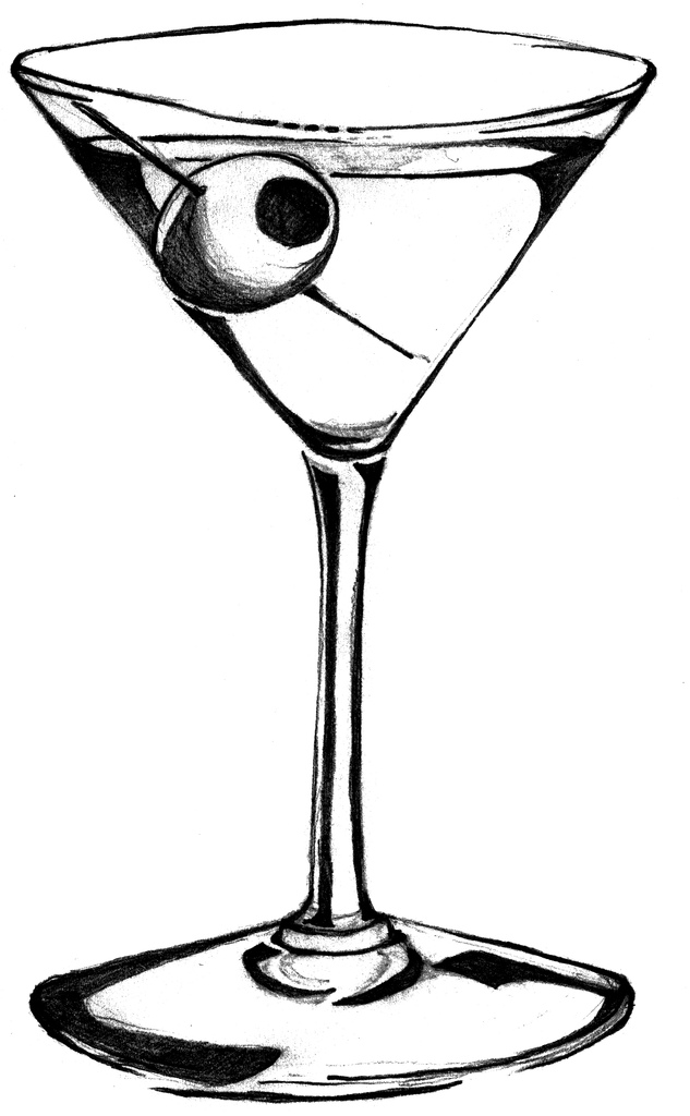 Martini Drawing 19793 | DFILES