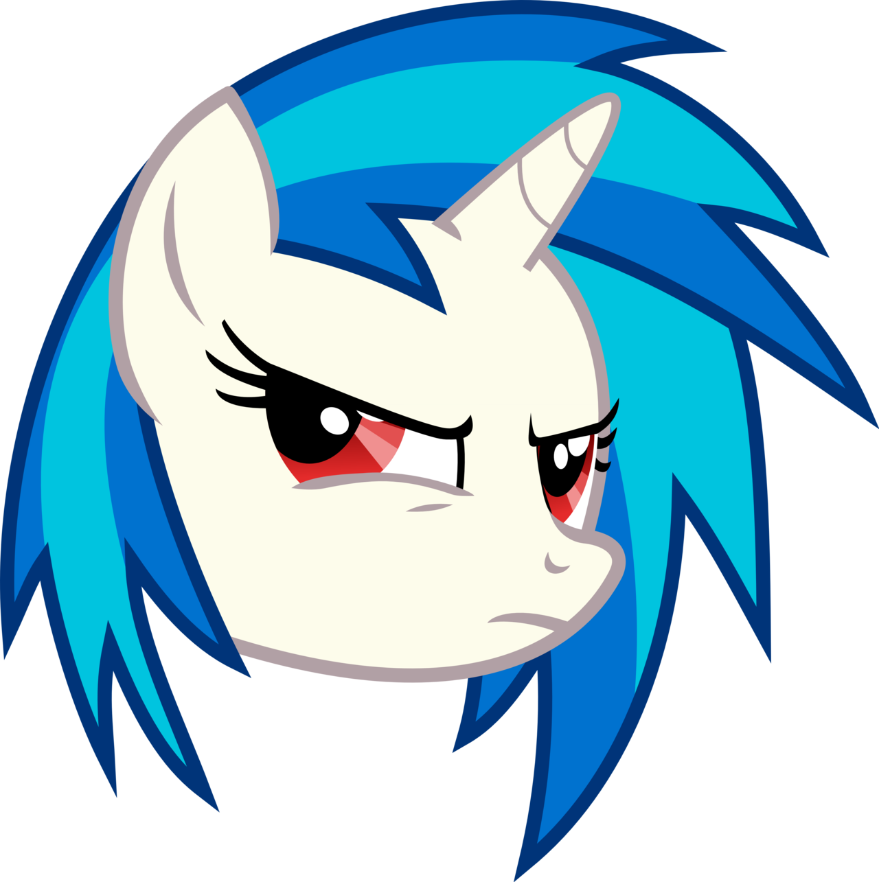 Mlp Angry Eyes - ClipArt Best