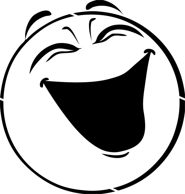 Free clipart laughing face