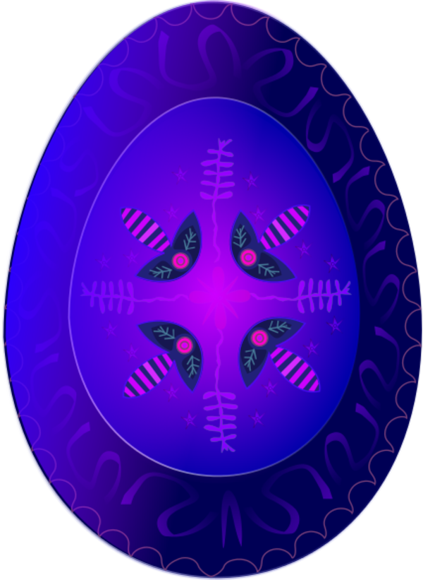 Pysanka Egg 3 - vector Clip Art