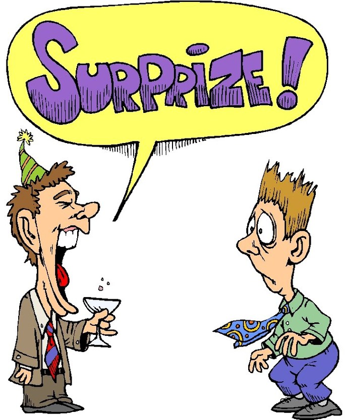 Surprise Happy Birthday Gifts Clipart - Free to use Clip Art Resource