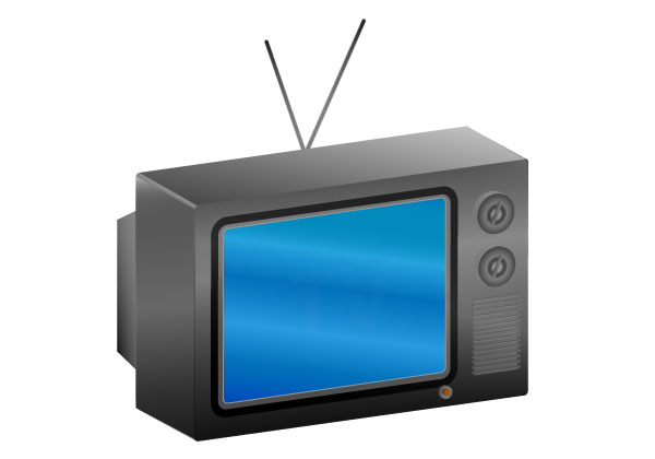 Antique Tv Vector | Download Free Vector Graphic Designs ...