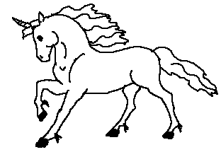 Unicorn Graphics, Clipart; Pegasus, Unipeg, etc.