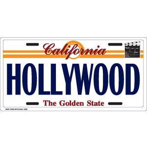 Hollywood Clapboard icon License Plate - Hollywood Mega Store