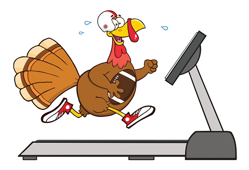 Running Turkey Images Clip Art, Vector Images & Illustrations