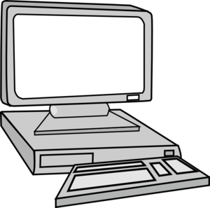 Desktop, Monitoring, Pc, Computer Clip Art - vector ...