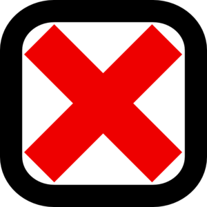 Nxt Checkbox Checked Not Ok clip art - vector clip art online ...