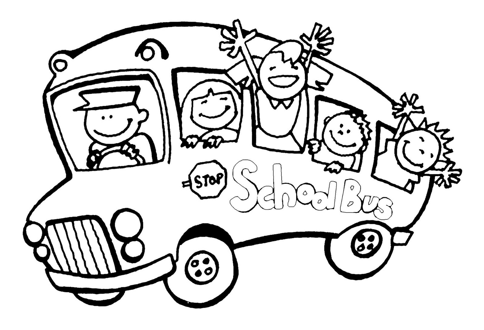 coloring pages school bus | HelloColoring.com | Coloring Pages