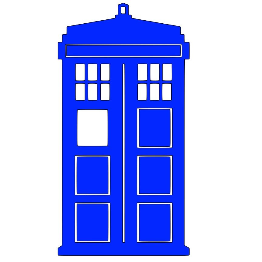 Dr Who Tardis - Something to Craft About